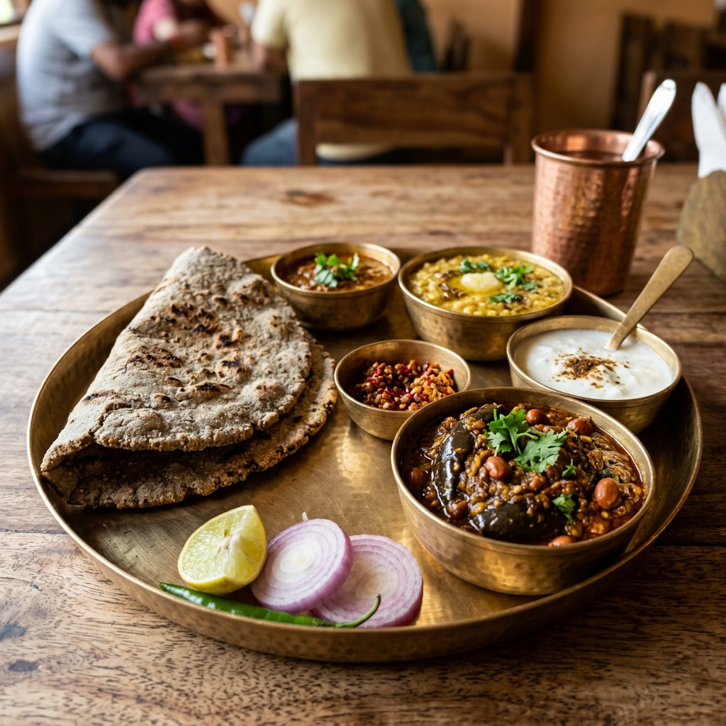 Special Khandeshi Thali Feast