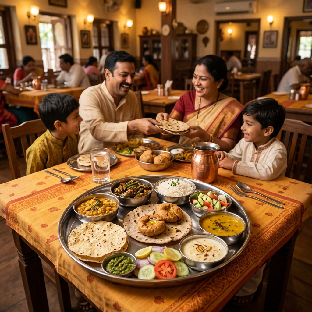 Hotel Khandesh Darbar Dining Ambience